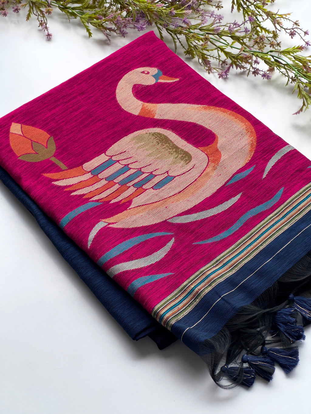 Linen Khadi Jamdani