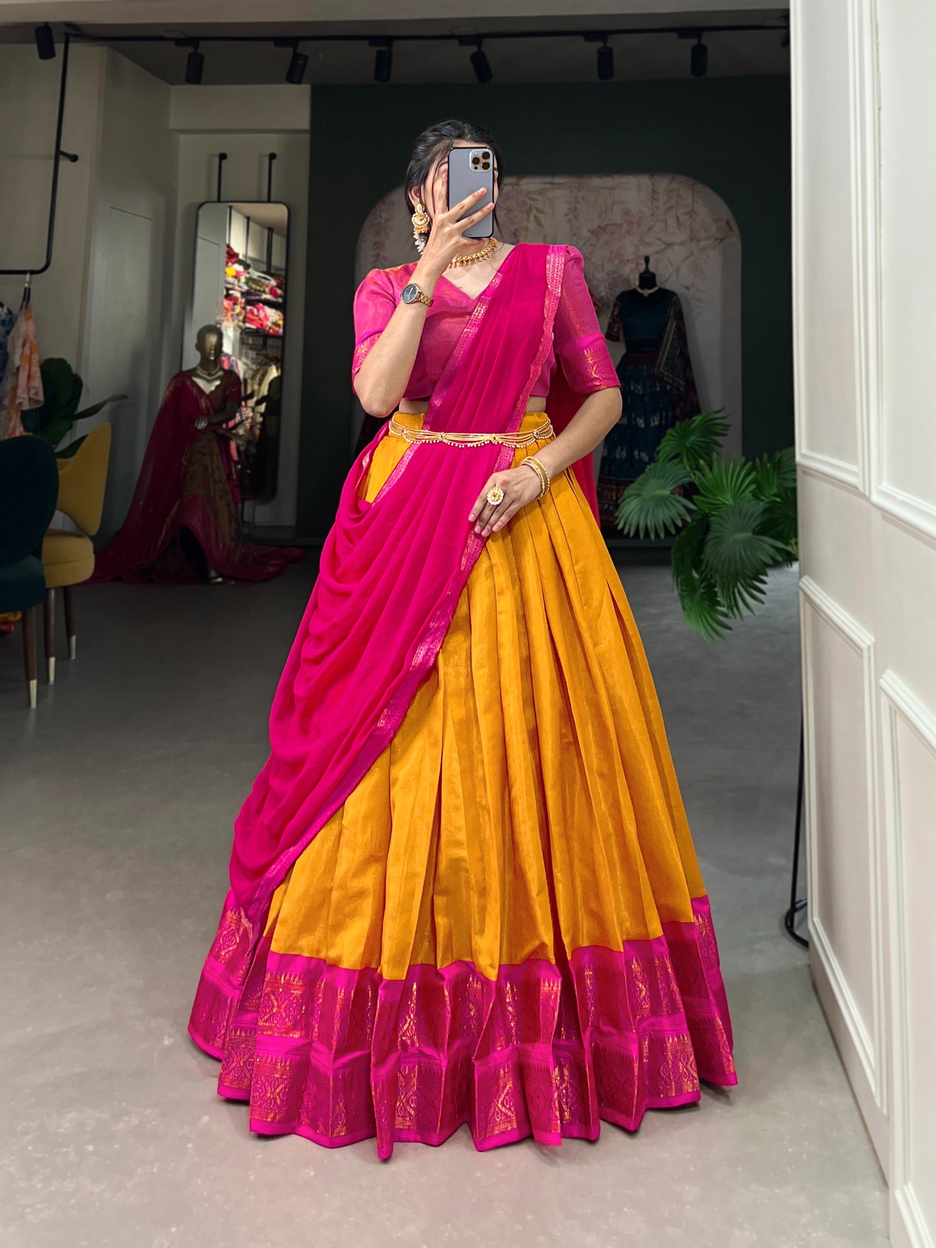 Kanchipuram Lehenga
