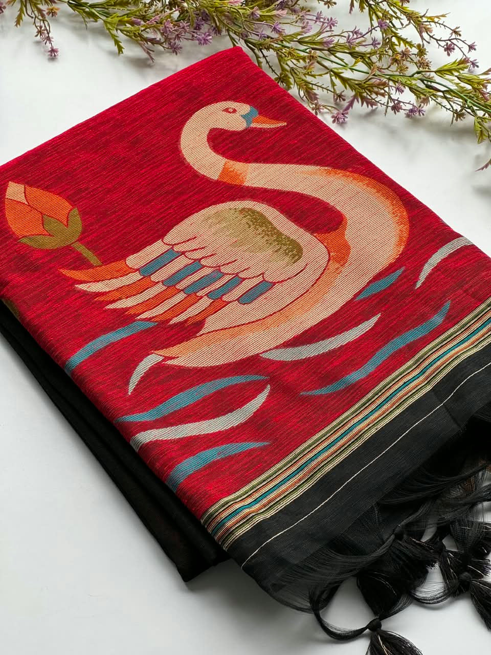 Linen Khadi Jamdani
