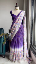Pure Viscose Georgette Saree