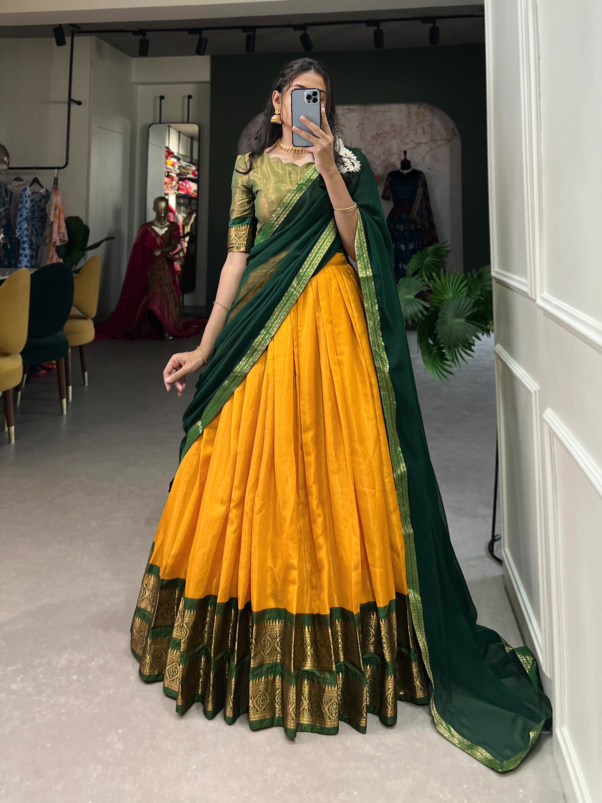 Kanchipuram Lehenga