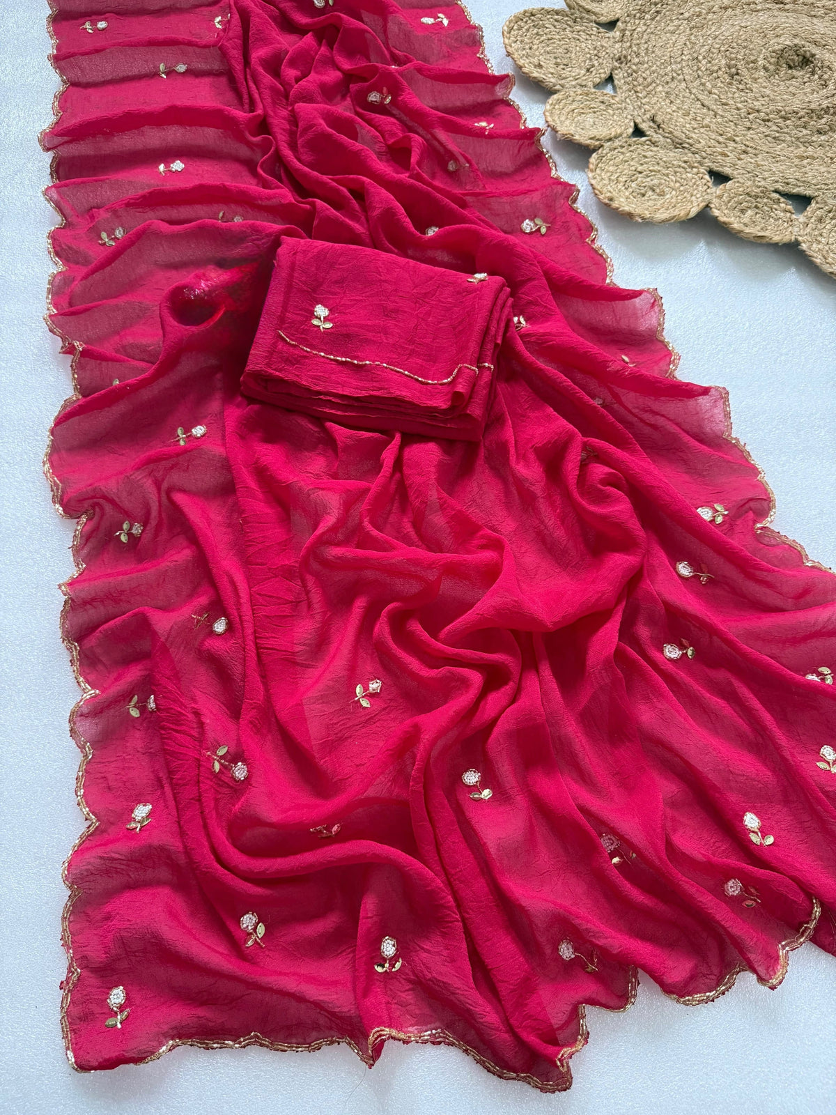 Rangoli Crush With Handwork