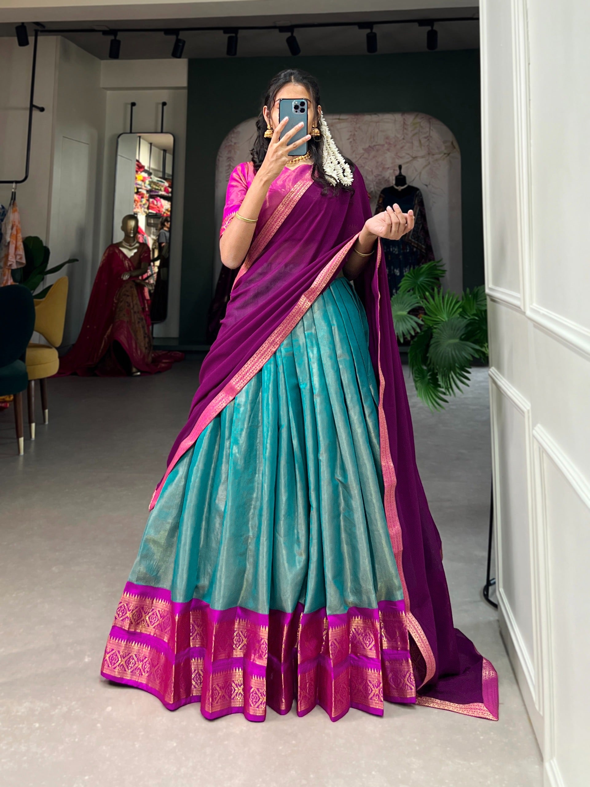 Kanchipuram Lehenga