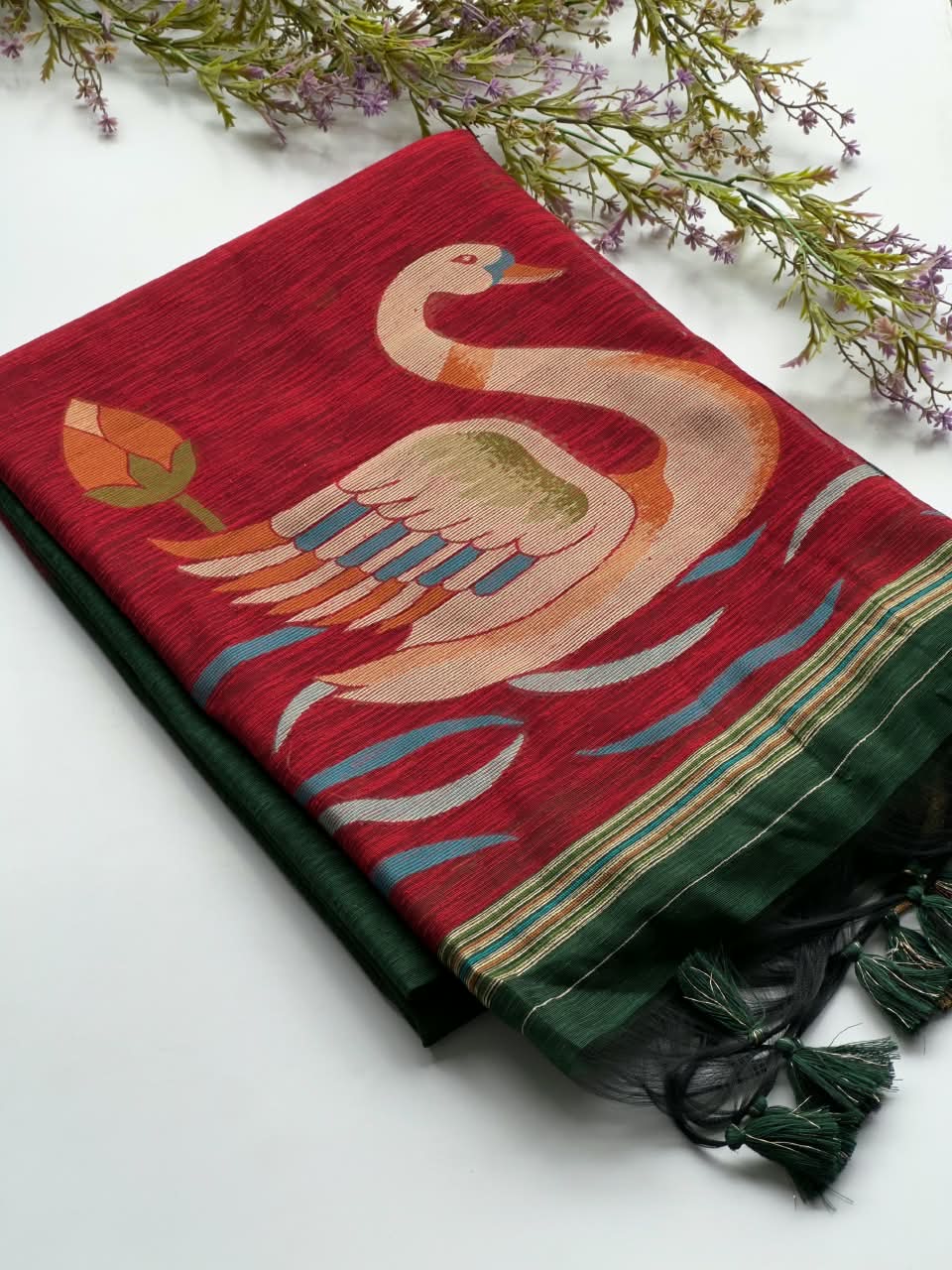 Linen Khadi Jamdani