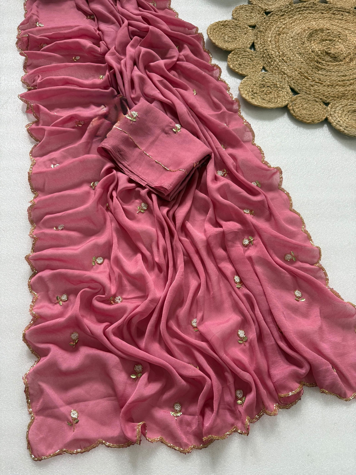Rangoli Crush With Handwork