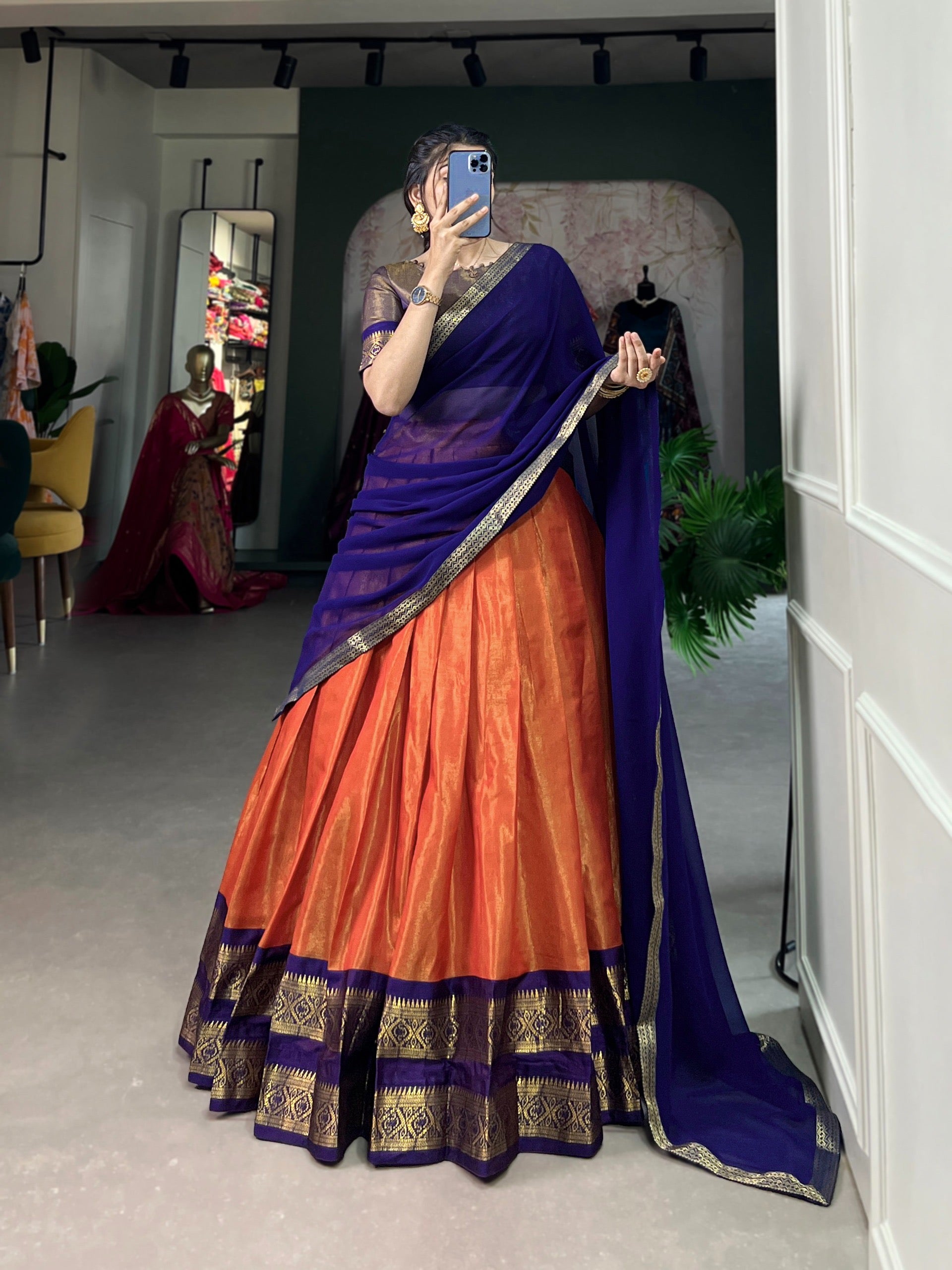Kanchipuram Lehenga