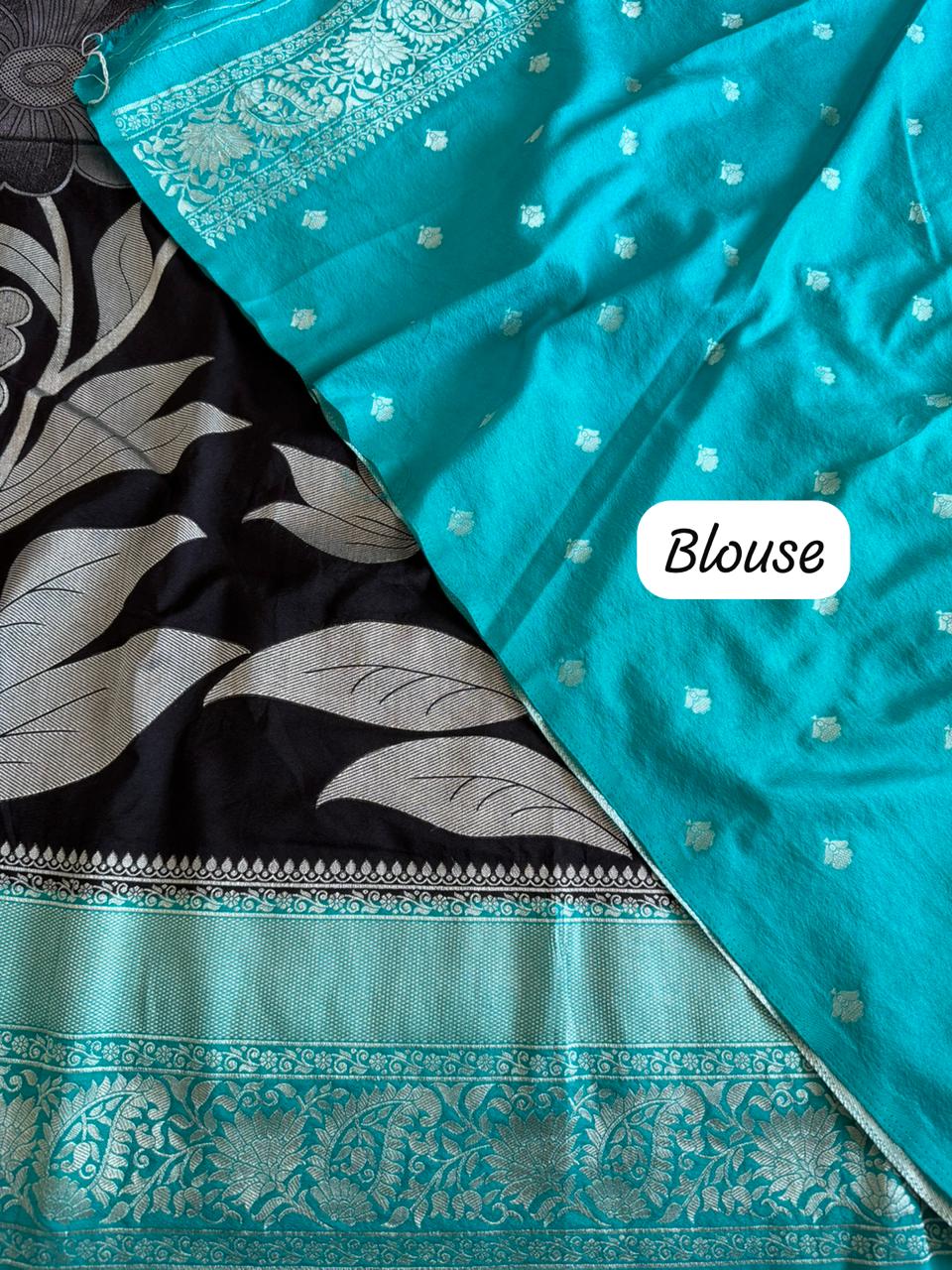 Pure crape Georgette Sarees With blouse